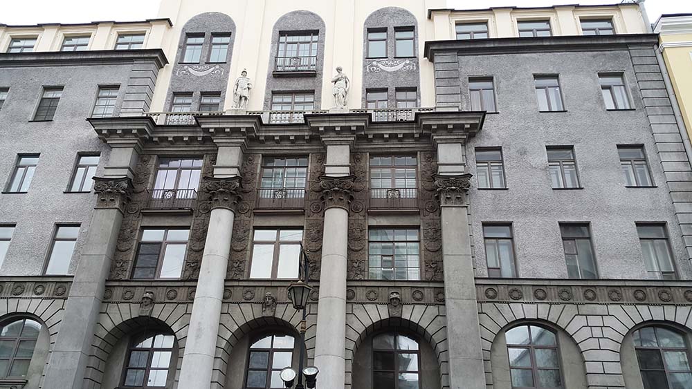 Музей блокады Ленинграда в Санкт-Петербурге.