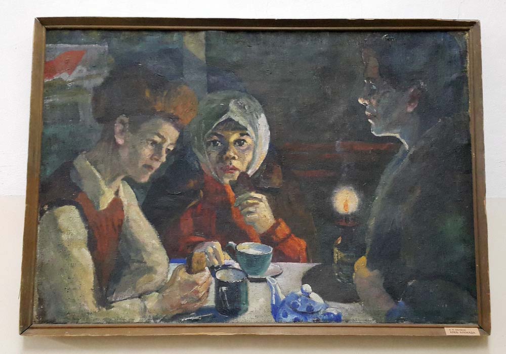 Музей блокады Ленинграда в Санкт-Петербурге.